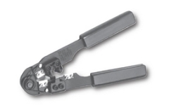 Modular crimping tool voor 6P4C en 6P6C incl. stripper en knipper (065845)